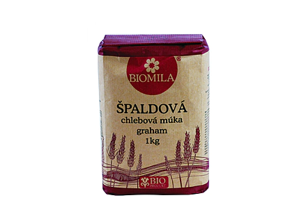 Špaldová chlebová múka graham Biomila Špaldová chlebová múka graham Biomila